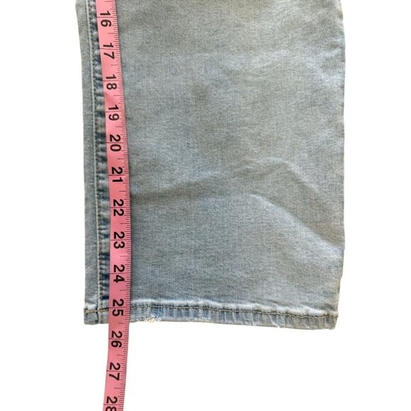 Hudson Womens NOA High Rise, Straight Cropped, Light Blue Jeans Size 30 - Picture 6 of 11